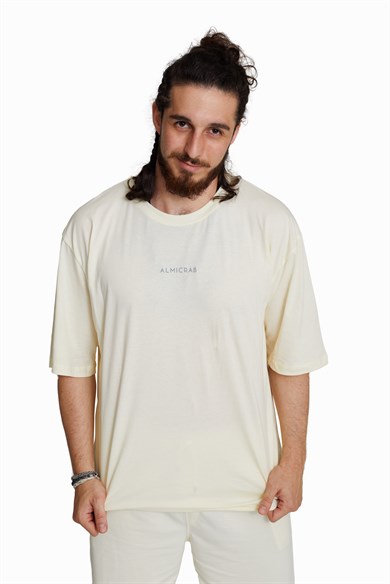 AlmicrabOversize T-shirtsOversize Bear In Triangular Tişört