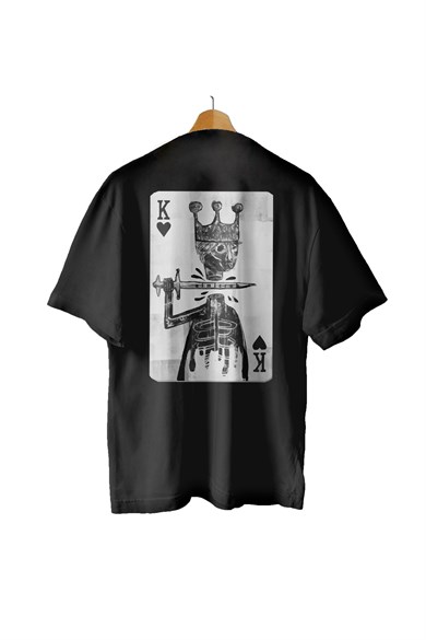 AlmicrabOversize T-shirtsOversize Picas Rey Suicida Tişört