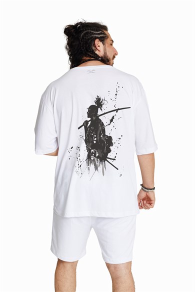 AlmicrabOversize T-shirtsOversize Samurai Tachi Tişört