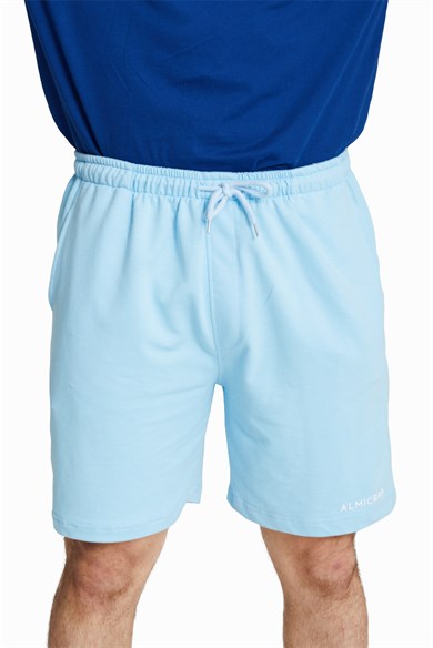 AlmicrabSweatpants & ShortsBasic Şort Regular Fit Buz Mavisi